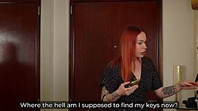 stepmom in catwoman latex suit tricks stepson into rough bedroom taboo sex orgasm