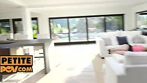 pov gwen stark your kinky redhead slut rides cowgirl hard