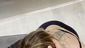 let me make my stepson happy in the bath now that hubby left