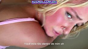 fodendo minha enteada's big tits bounce in taboo pov