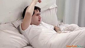 stepmom too old for son's deepthroat titty fuck cravings