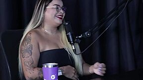 traumatized by huge cock but loves black rain fetish? suellen barrar in sheer red lingerie 😱🍆💦 watch her submit outdoor! 🔥