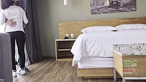 capitalina goes hotel fuck but calls hubby nonstop