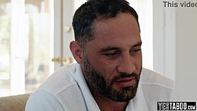 Teen gamer girls team up with stepdads for intense group gaming session