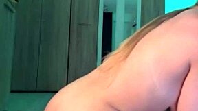 bbw teen takes anal pounding doggystyle on webcam