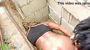 Chubby Ebony Begs to Fuck My Husband Doggy