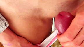 god i love cumming on stepsis eva myst's shaved pussy tip inside feels so good