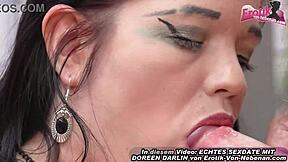 Shy German Amateur Slut Films Prostitute Gangbang in Swinger Club!