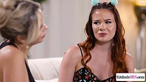 I licked my stepmom's hot friend ass while she sat on face