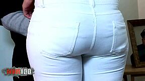 wanna see this horny brunette slut take huge black cock interracial facial?