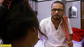 desi maid gets horny bent over fucked by husband dont tell wife