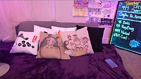 TheKittyKatBar Shows Off Her Huge Tits in Web Chat 2