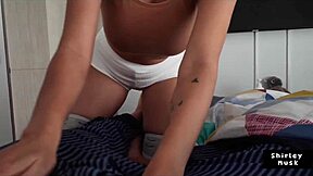 whoa rebel stepdaughter drained my balls hard this morning