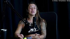 Damiana's naughty interview overflows with slutty fun and grandpa Moai action part 4