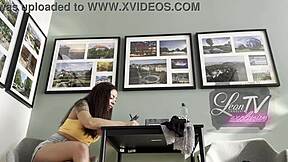 alia's perfect petite milf tight shaved pussy lingerie dress panties try-on