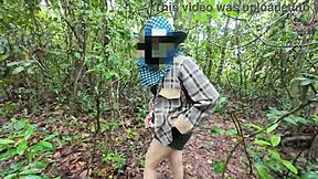 thai girl mushroom hunting in forest suddenly needs to pee thai audio?