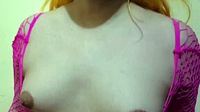 big tits lactating tgirl milks her puffy nipples hard with machine oops