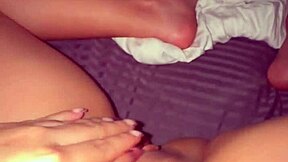 Cold morning alone fingering shaved pussy craving penetration in Colombia