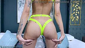 irina lux's juicy latina ass gapes from bbc anal pounding 😈💦 creampie explosion!