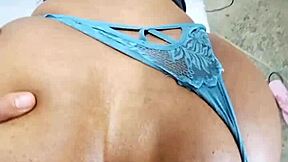 this guy's obsessed with pounding my ass bareback leaving it gaping from his monster cock