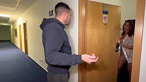 wanna creampie this hot milf's tight ass after she invites you in her room?