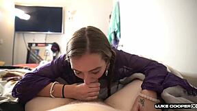 wanna see your horny girlfriend bailey base fuck luke cooper all night?