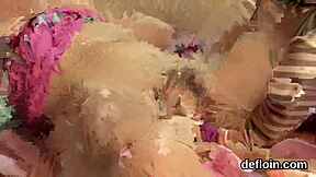 nympho teen stretches tight virgin hole for intense deflowering